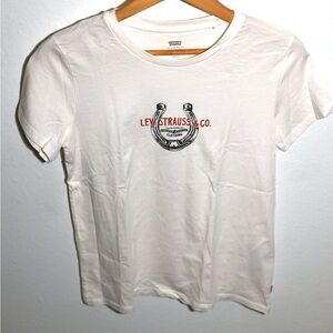 Women’s Levi's Classic White Tee Size S